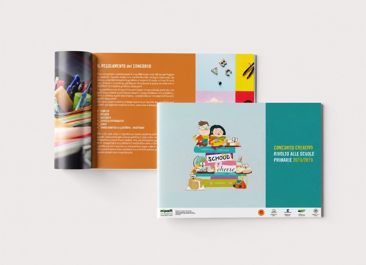 School of Cheese — brochure